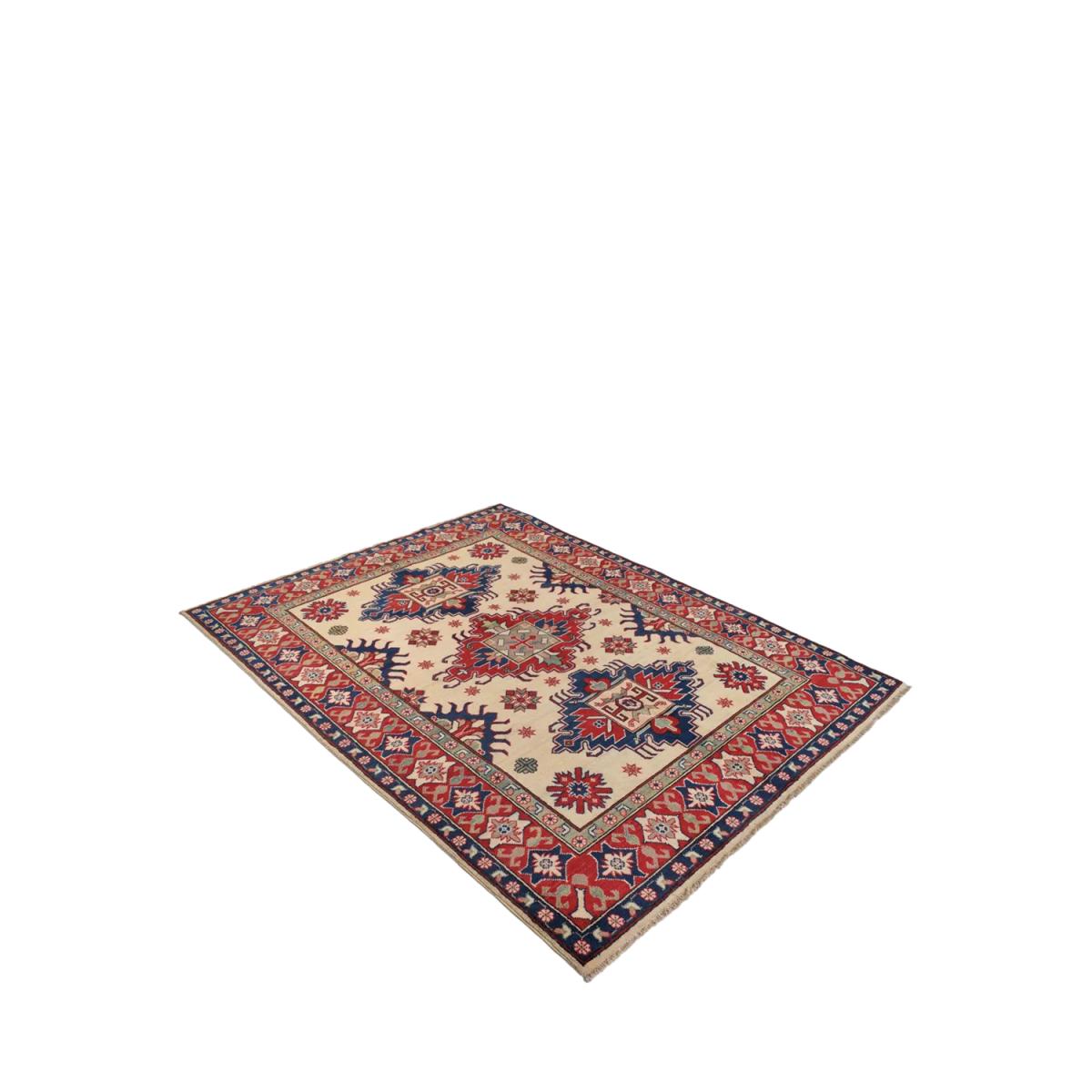 Gooch Oriental Kazak Rug, Natural, L193 x W151cm – image 5