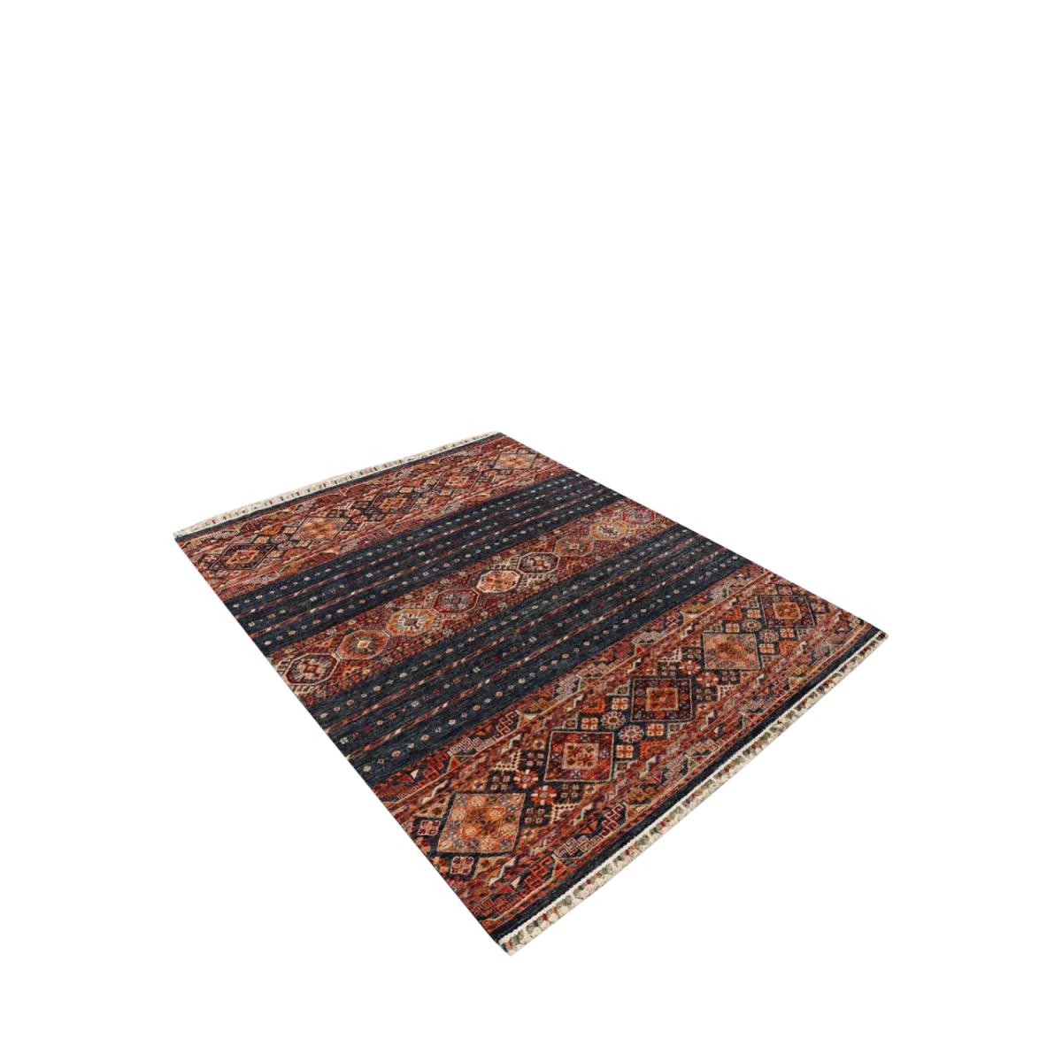 Gooch Oriental Khurjeen Rug, Blue, L206 x W156 cm – image 3