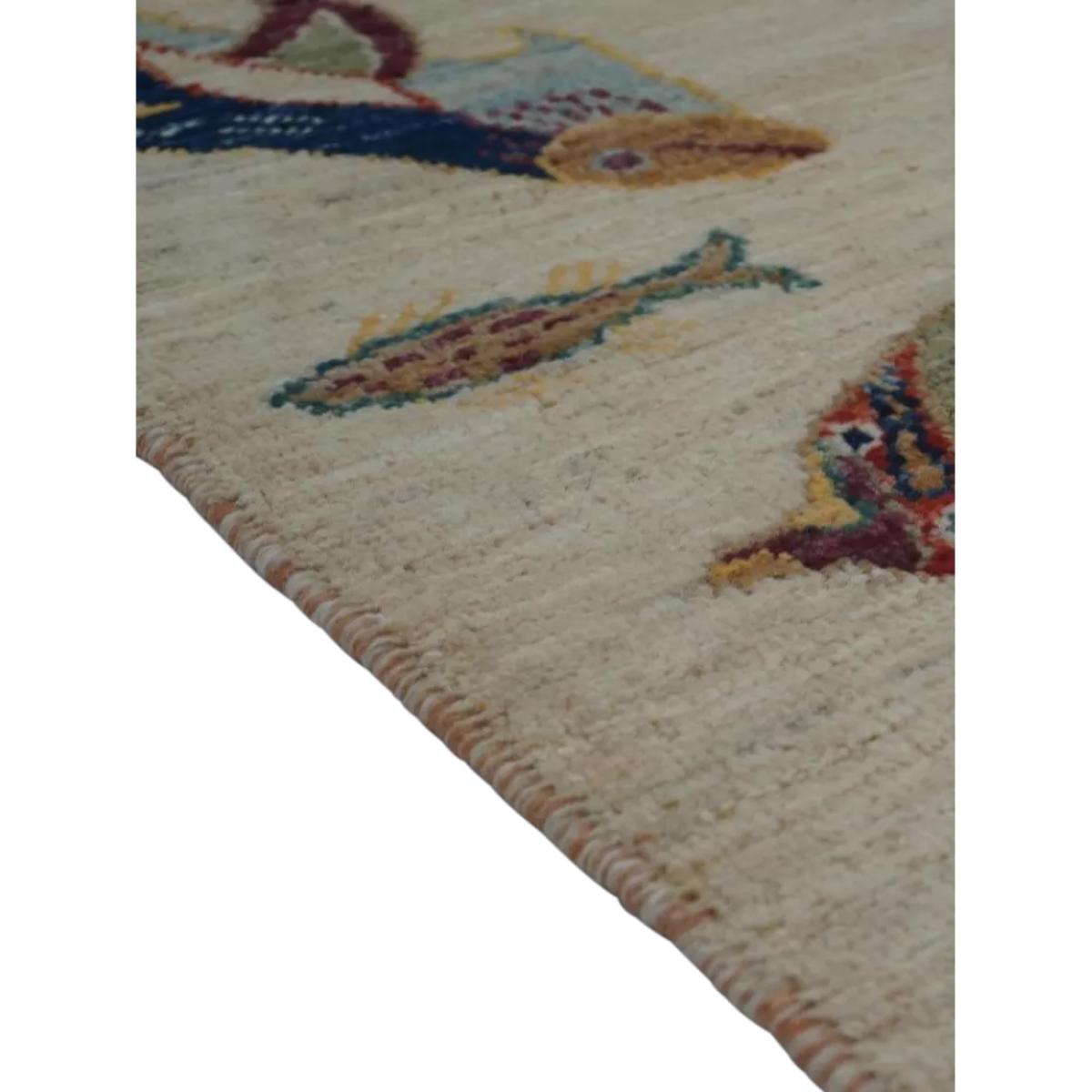 Gooch Oriental Fish Rug, Beige, L175 x W122 cm – image 4