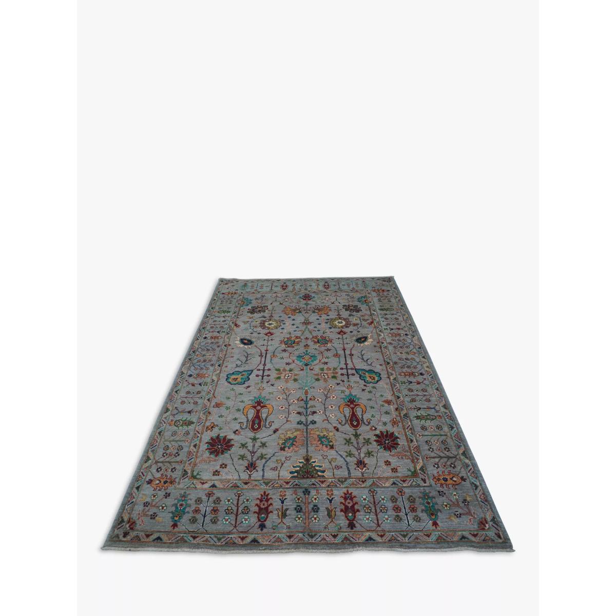 Gooch Oriental Sultani Rug, L249 x W172 cm, Grey – image 3