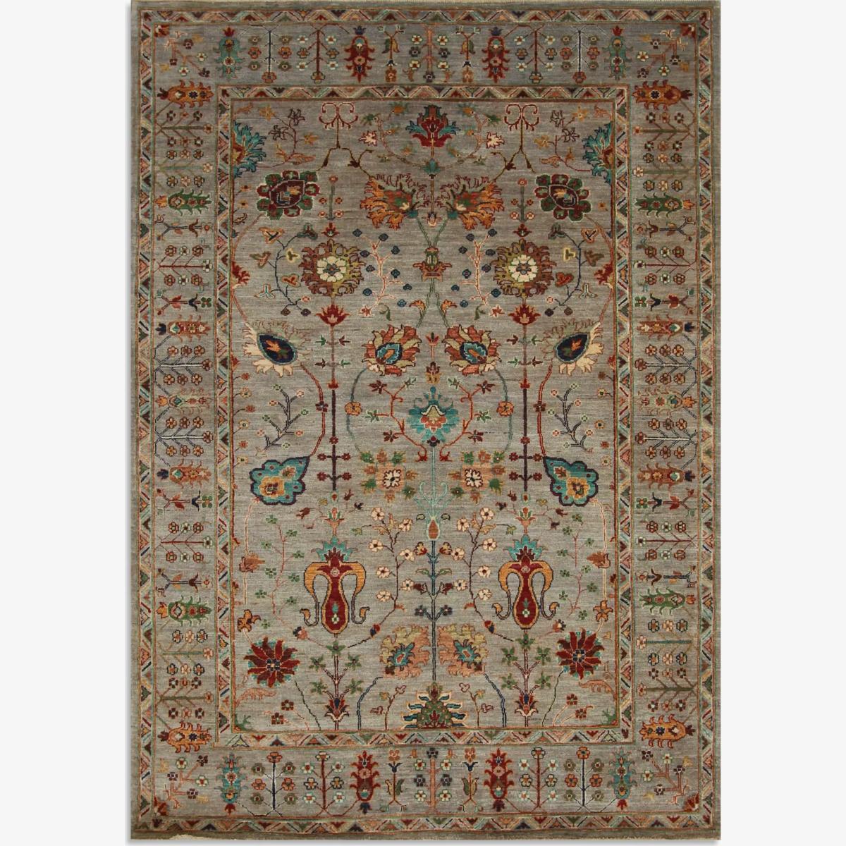 Gooch Oriental Sultani Rug, L249 x W172 cm, Grey – image 1