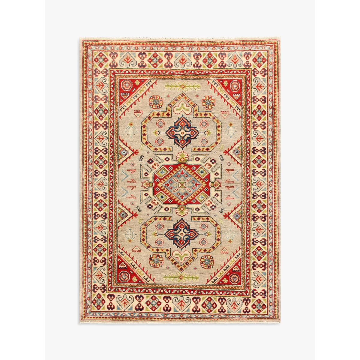 Gooch Oriental Kazak Rug, L178 x W125 cm, Cream – image 2