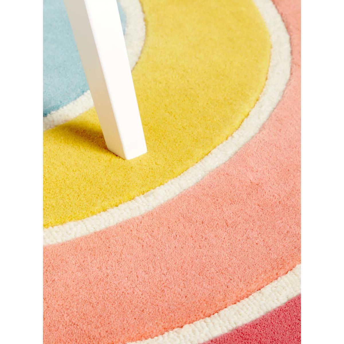 little home at John Lewis Rainbow Rug, Multi, L150 x W77cm – image 3