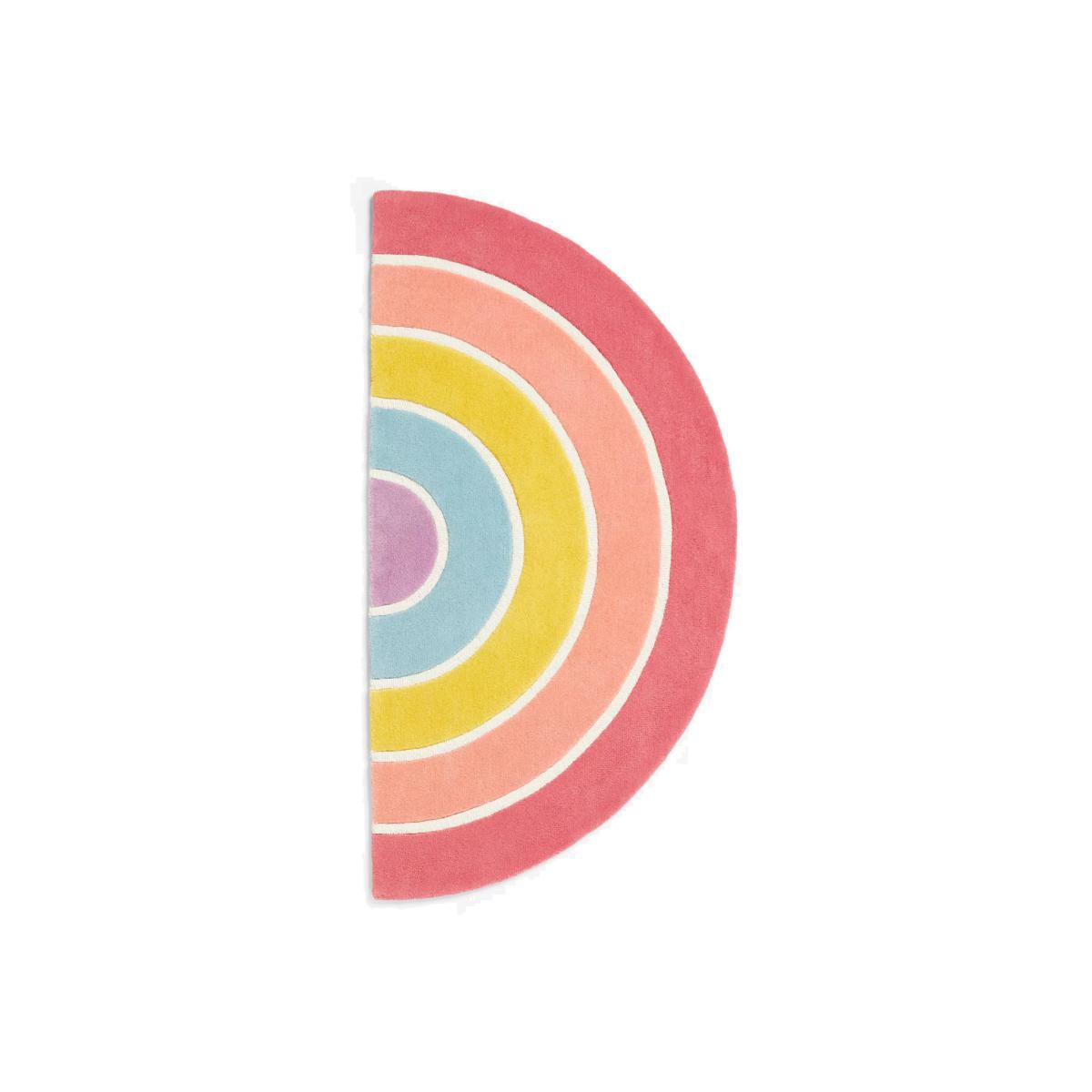 little home at John Lewis Rainbow Rug, Multi, L150 x W77cm – image 1