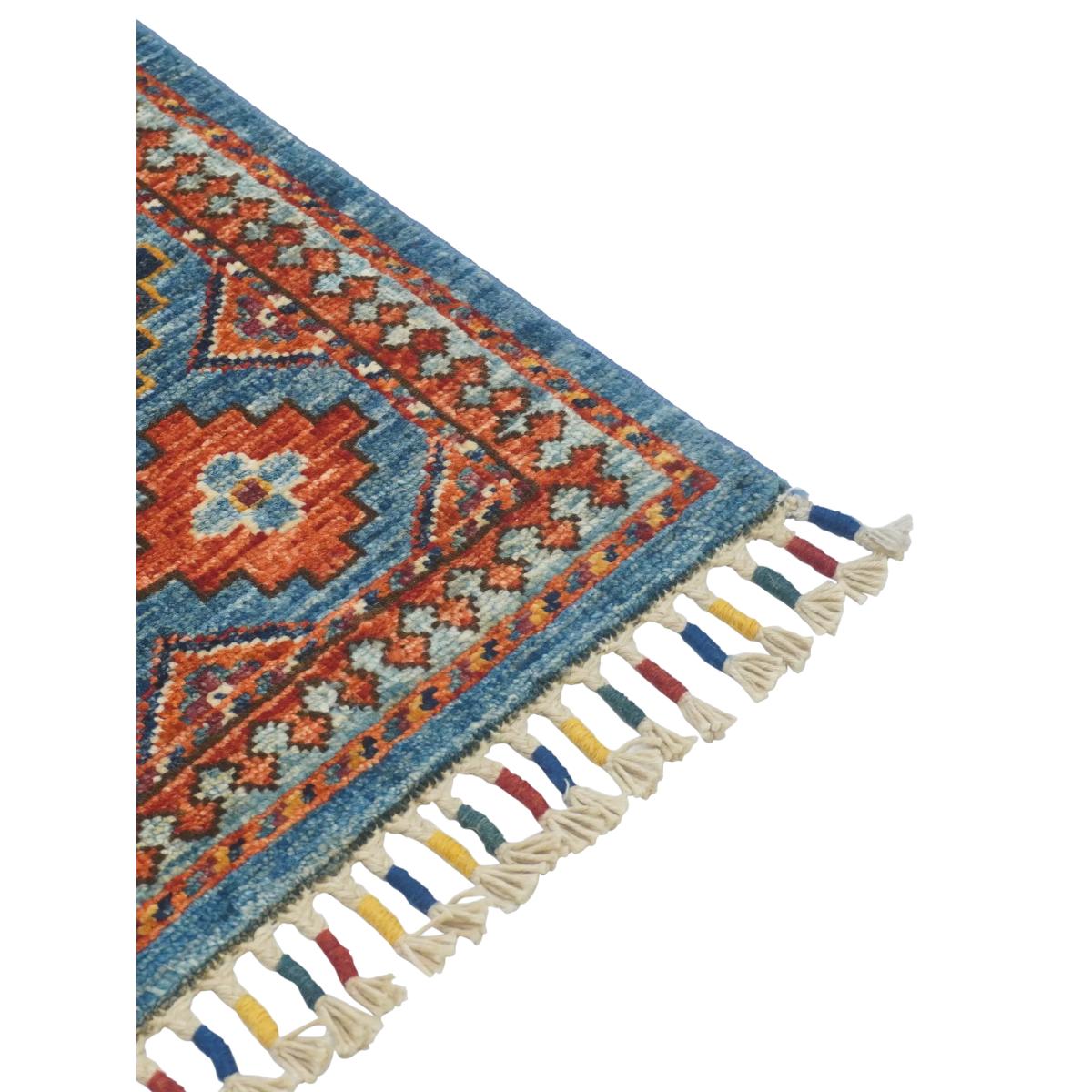 Gooch Oriental Fine Ersari Rug, Red, L201 x W153 cm – image 3