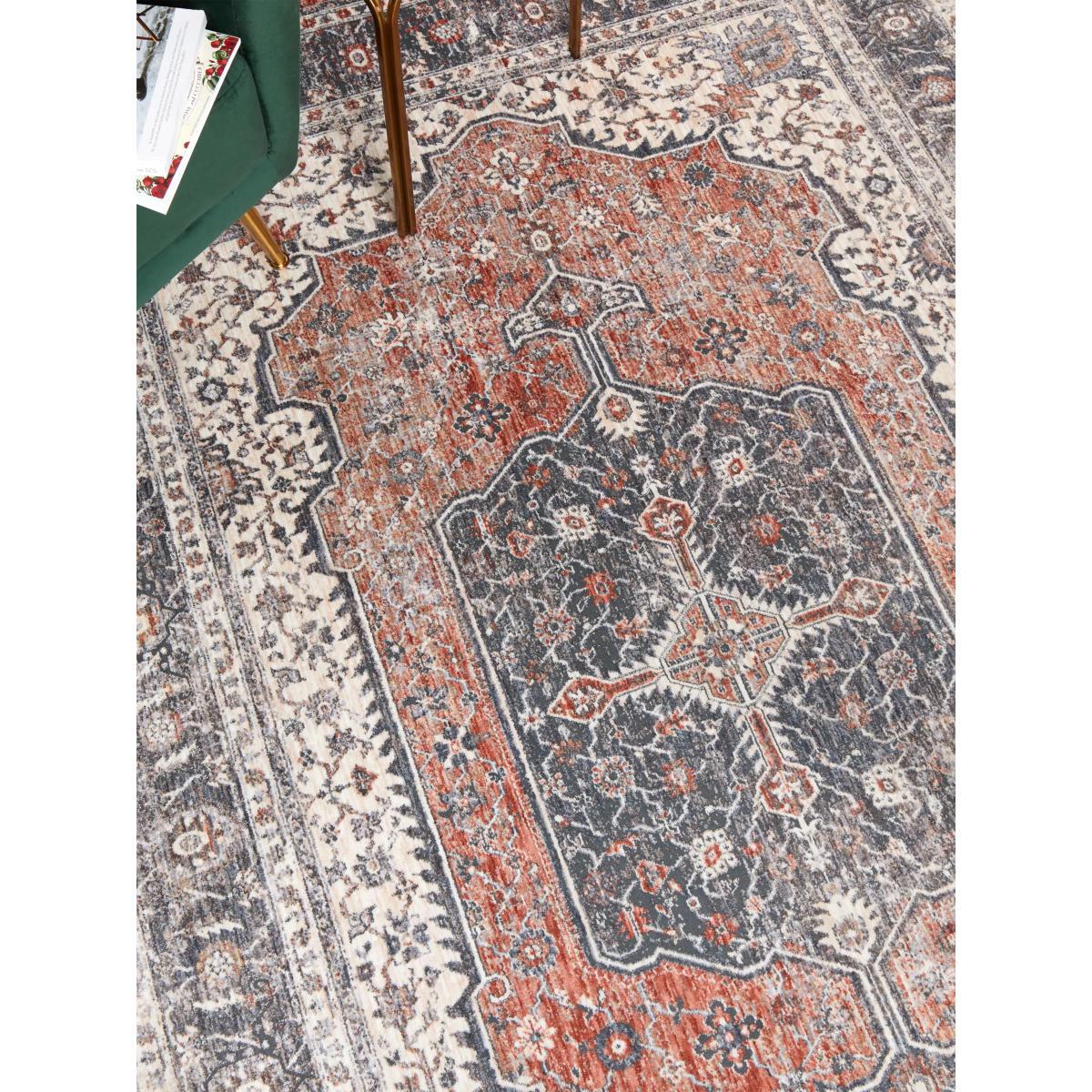 ANYDAY John Lewis & Partners Medallion Rug, Red – image 3