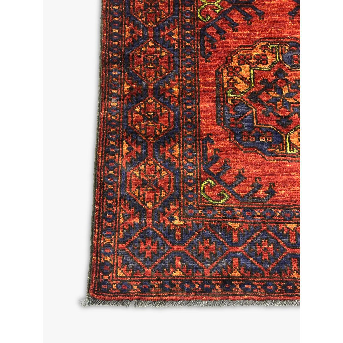 Gooch Oriental Ersari Rug, Red, L297 x W76 cm – image 2