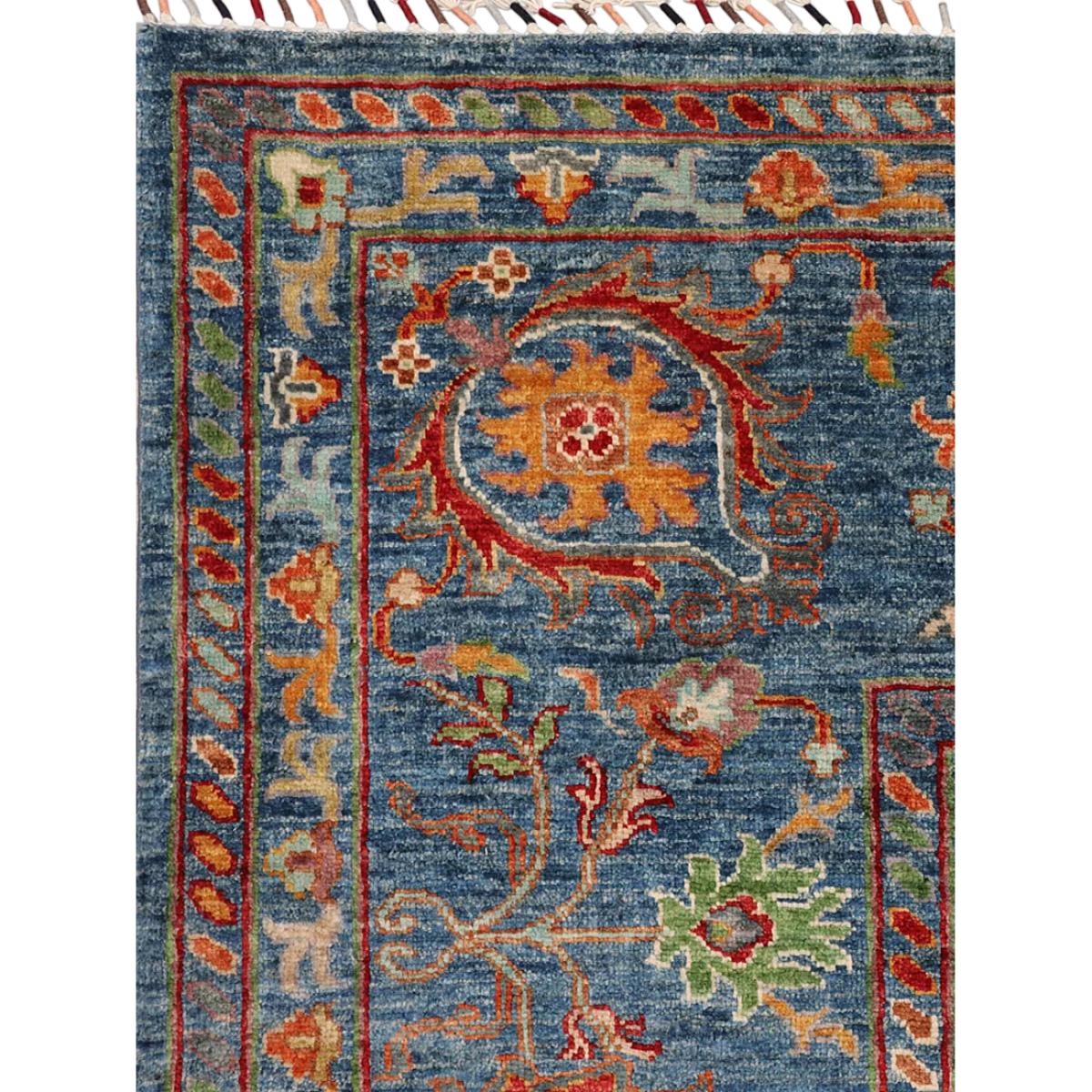 Gooch Oriental Sultani Rug, Blue, L363 x W279 cm – image 2