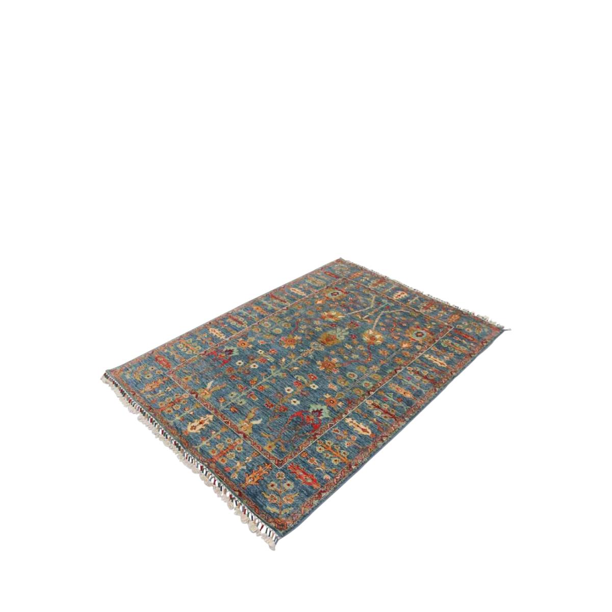 Gooch Oriental Sultani Rug, Blue, L177 x W125 cm – image 4