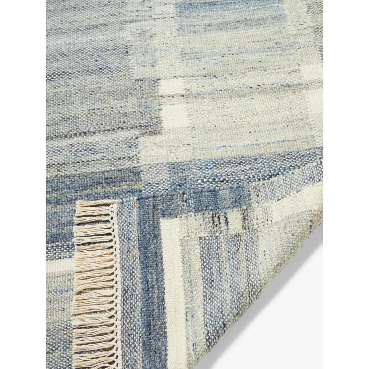 John Lewis Gradient Border Rug, Blue – image 3