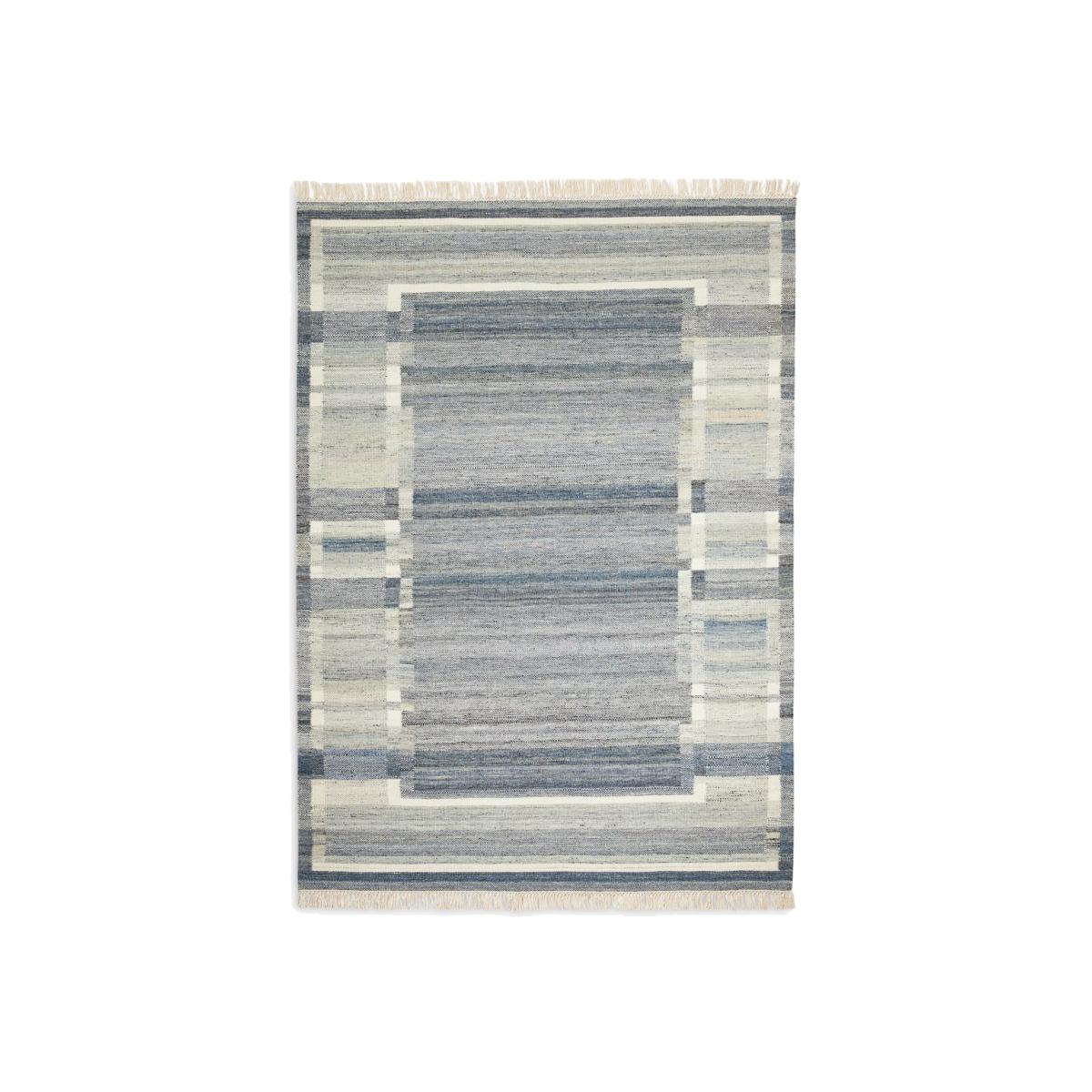 John Lewis Gradient Border Rug, Blue – image 1
