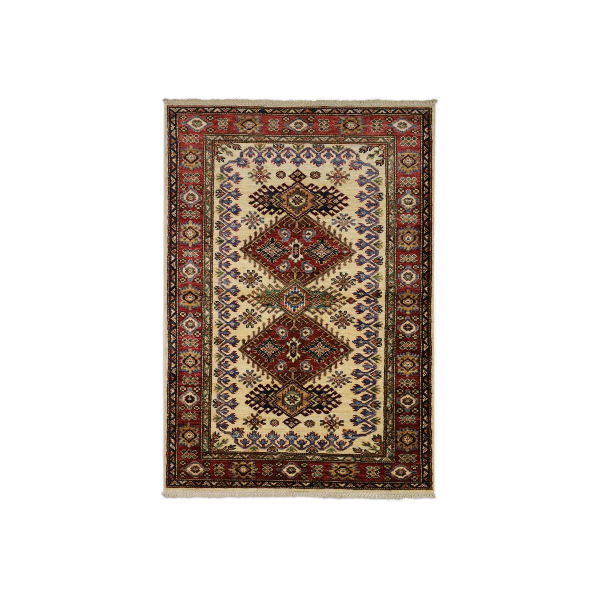 Gooch Oriental Supreme Kazak Rug, Neutral, L151 x W105 cm