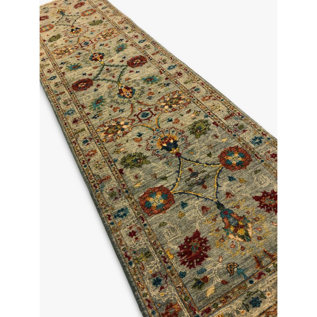 Gooch Oriental Sultani Runner, Grey/Multi, L296 x W81 cm – image 3