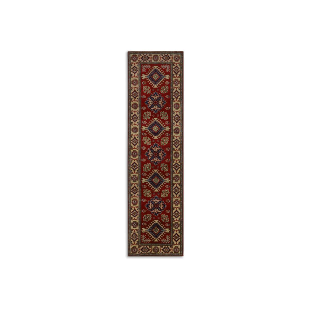Gooch Oriental Kazak Runner, Red, L295 x W77 cm – image 1