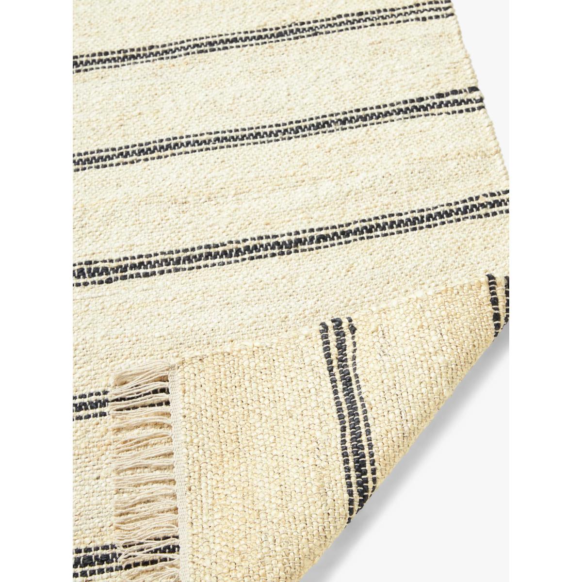 John Lewis Jute Stripe Rug, Neutral, L180 x W120 cm – image 2