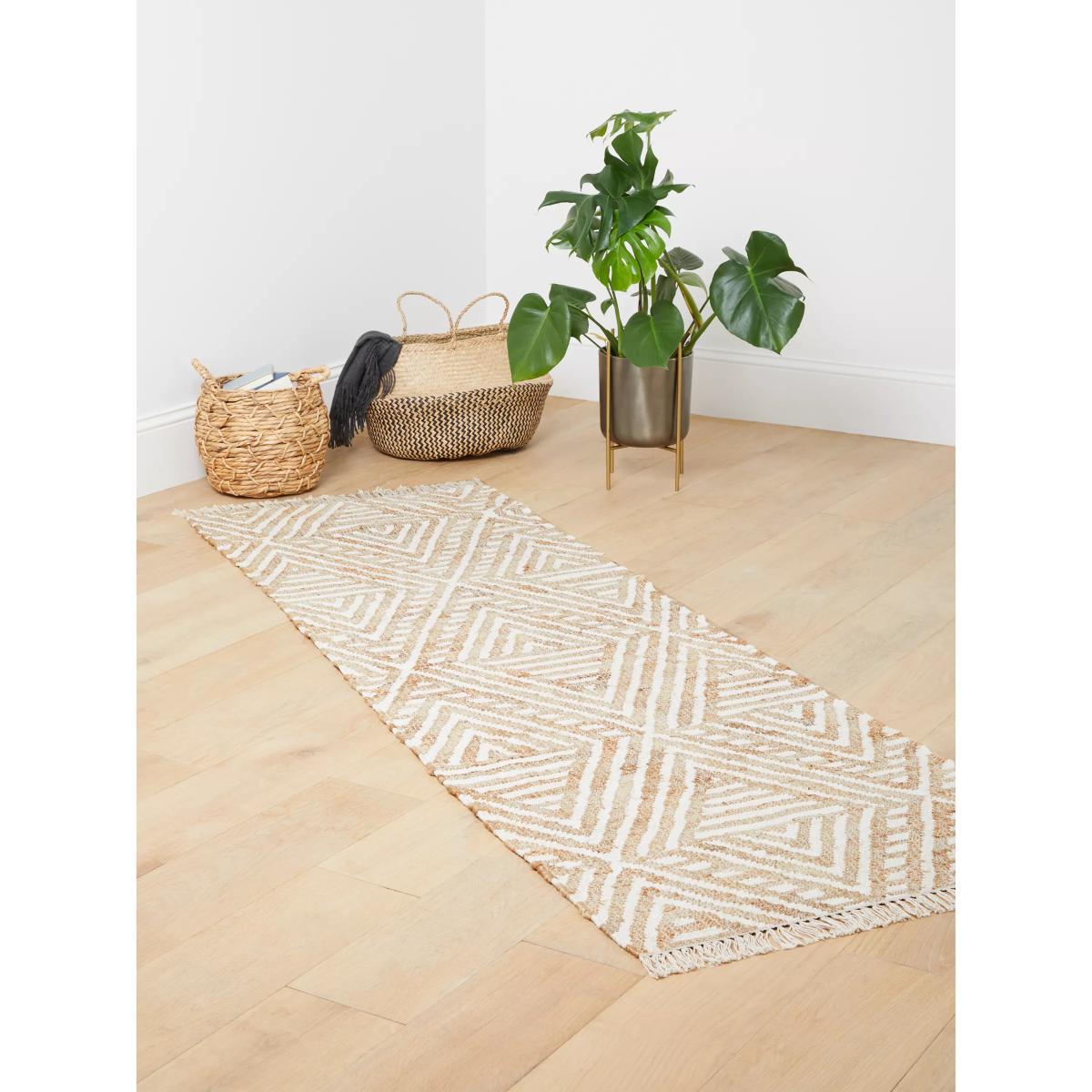 ANYDAY John Lewis & Partners Broken Triangles Jute Runner, L240 x W70 cm – image 2
