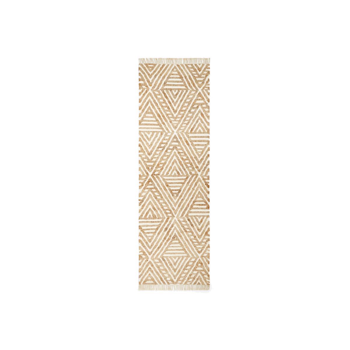 ANYDAY John Lewis & Partners Broken Triangles Jute Runner, L240 x W70 cm – image 1