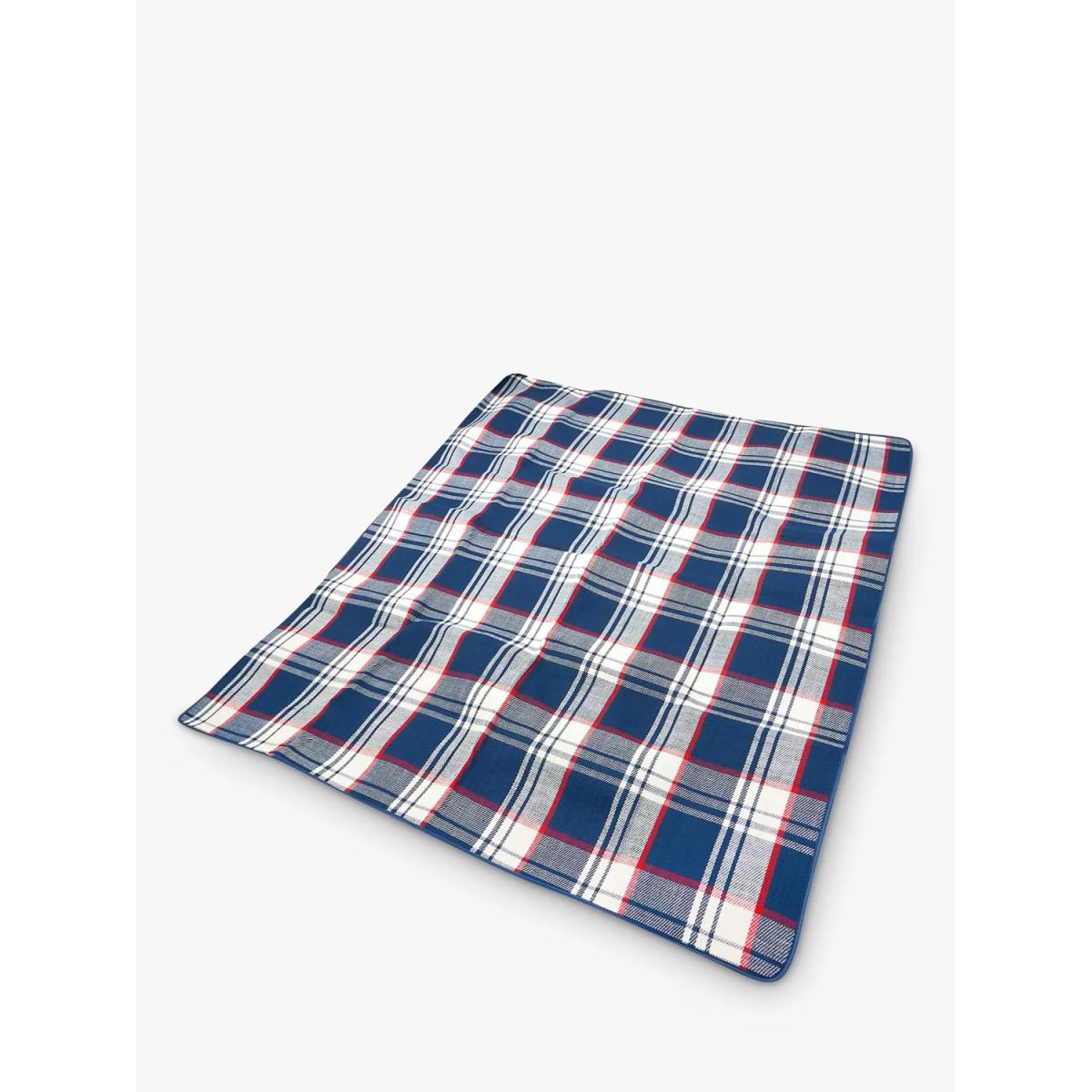 Polar Gear Woven Check Picnic Rug, Blue – image 4