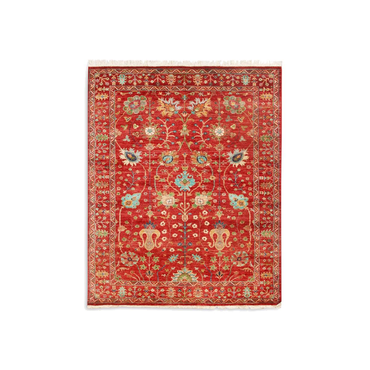 Gooch Oriental Sultani Rug, L201 x W157 cm, Red Mid – image 1
