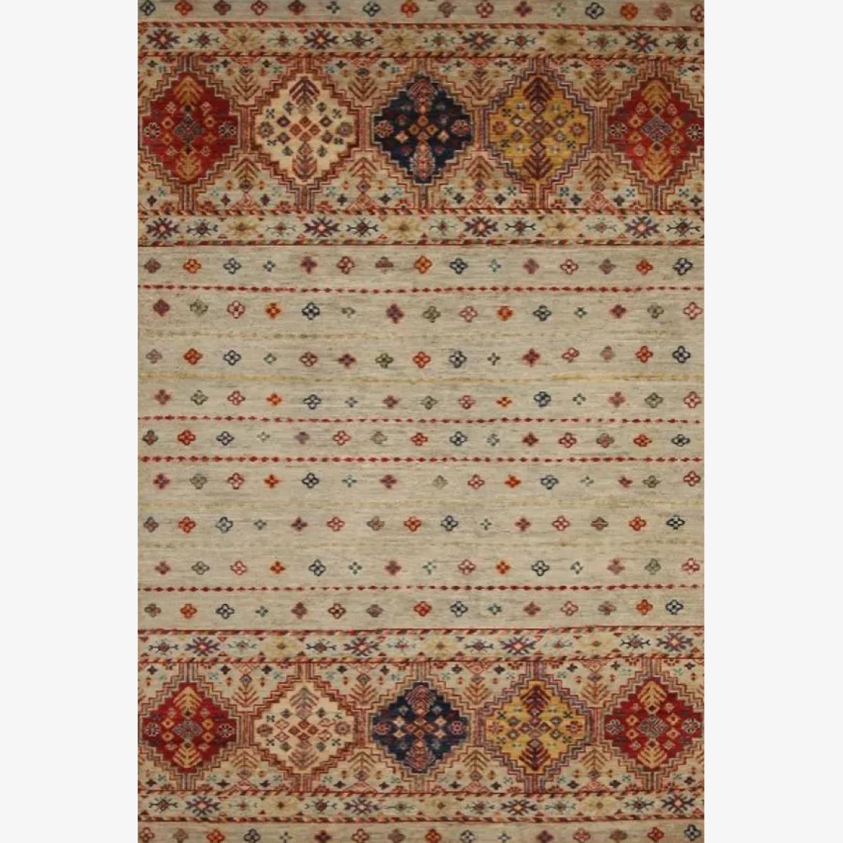Gooch Oriental Khurjeen Rug, Grey, L185 x W123 cm – image 1
