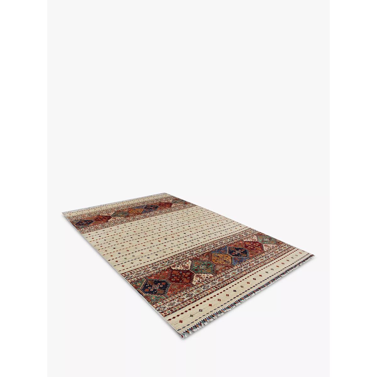 Gooch Oriental Khurjeen Rug, Beige, L295 x W201 cm – image 2