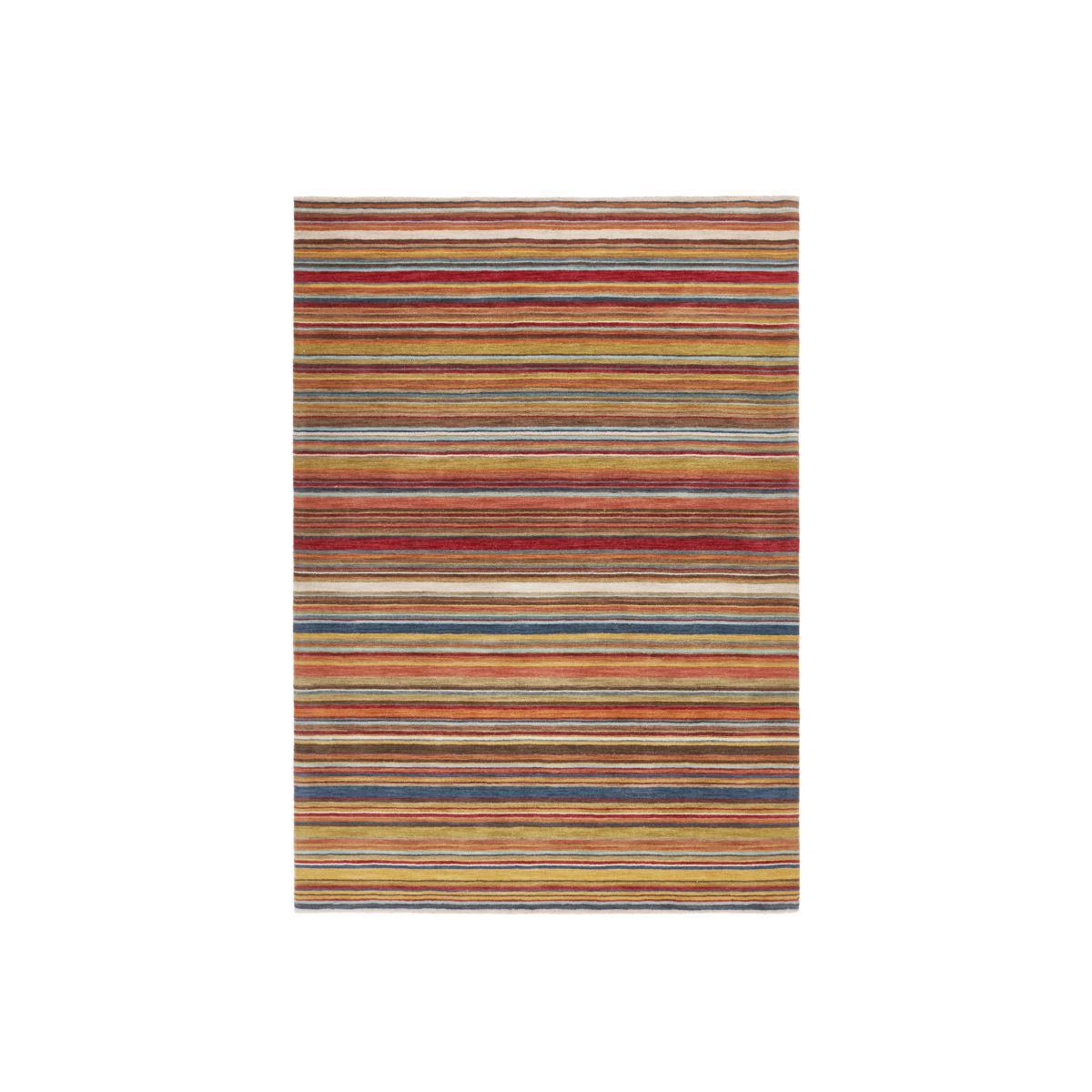 John Lewis & Partners Russet Multistripe Rug, L240 x W170cm – image 1
