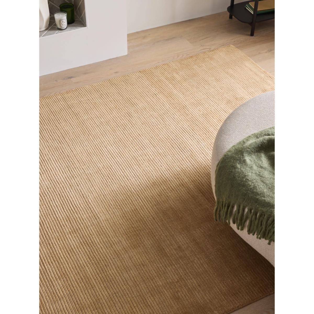 John Lewis Plain Loop & Rib Wool Rug – image 2
