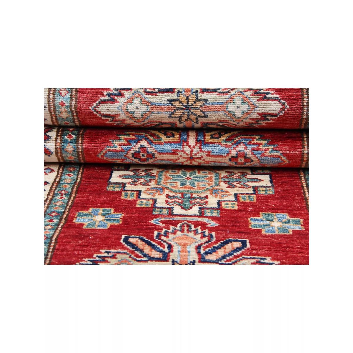 Gooch Oriental Supreme Kazak Runner Rug, L184 x W60 cm, Red – image 3