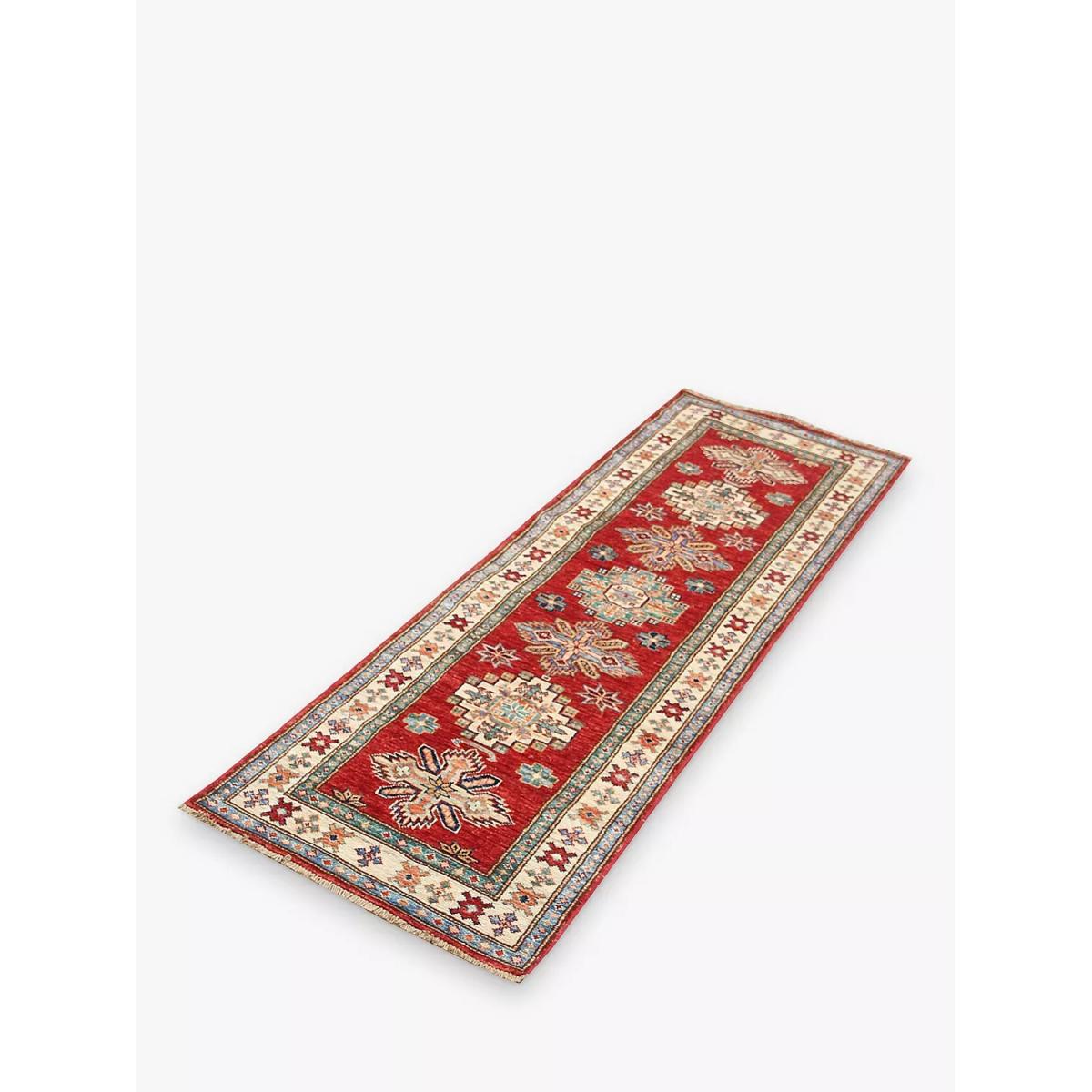 Gooch Oriental Supreme Kazak Runner Rug, L184 x W60 cm, Red – image 4