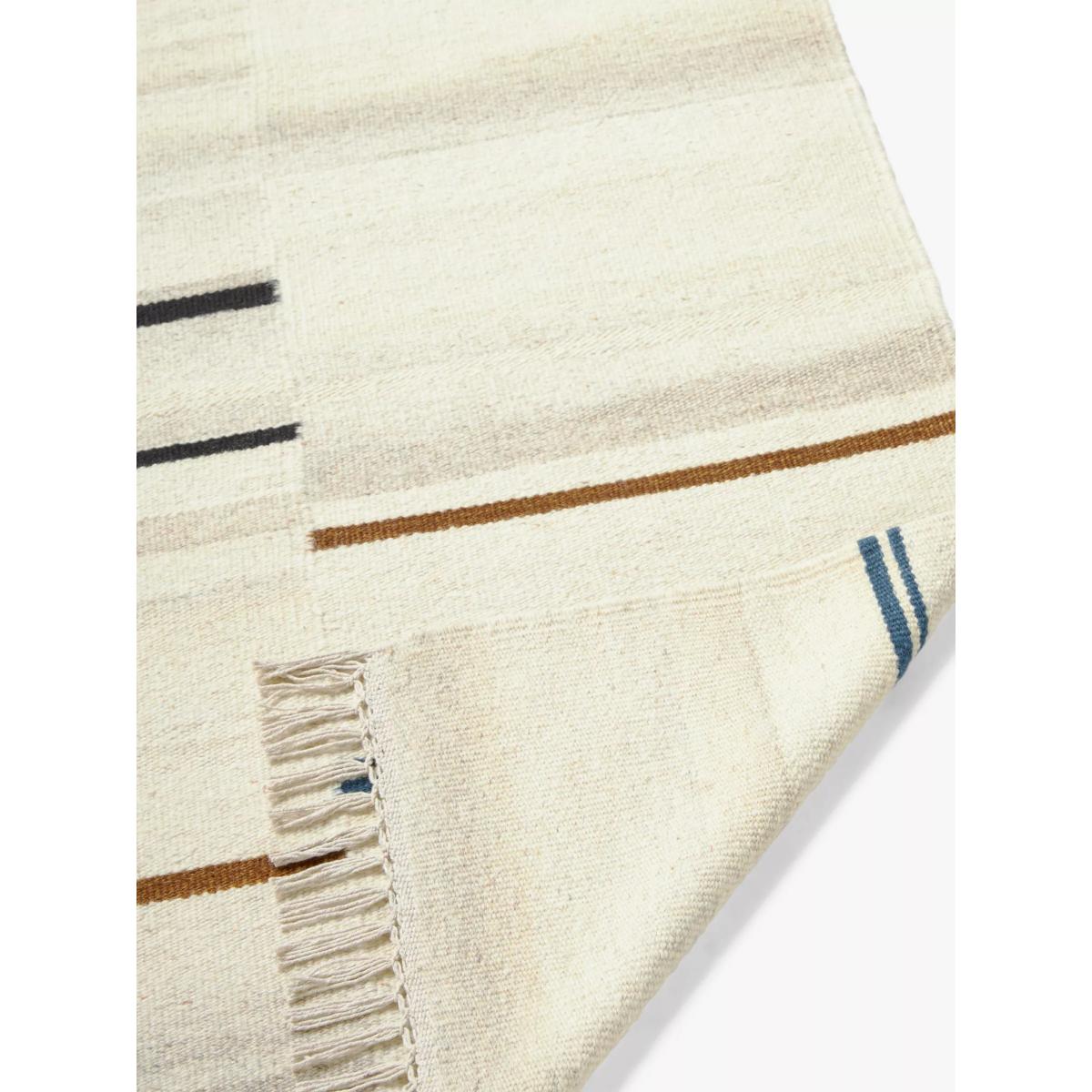 John Lewis Modern Two Step Stripe Rug, Multi – image 3