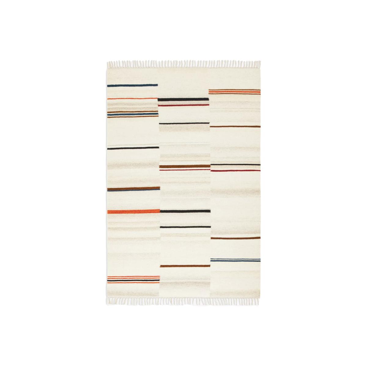 John Lewis Modern Two Step Stripe Rug, Multi – image 1