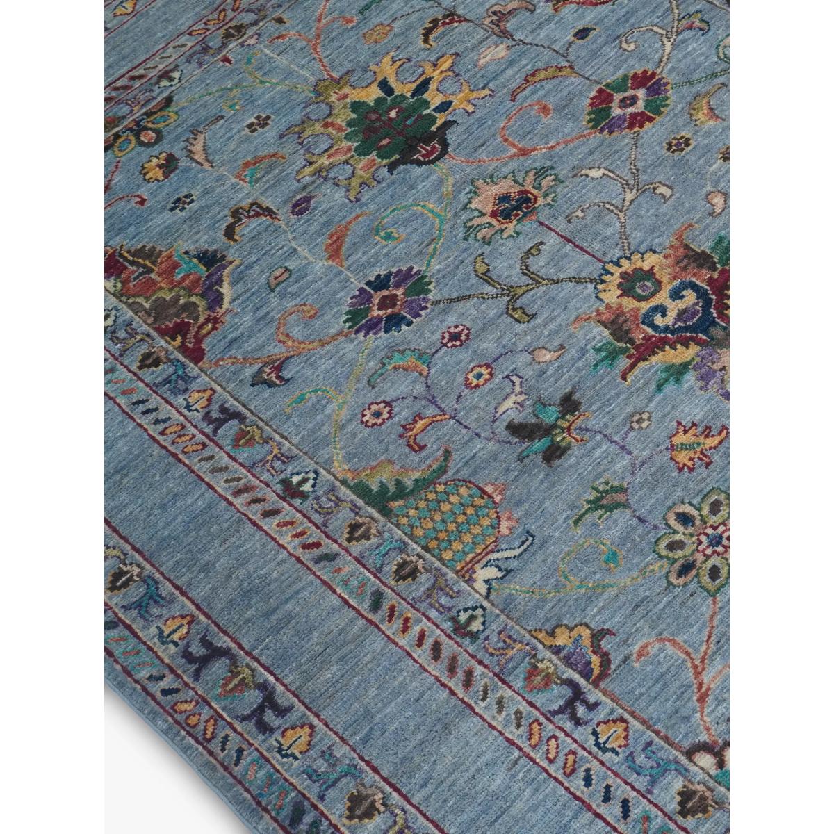 Gooch Oriental Sultani Rug, L192 x W135 cm, Grey – image 3