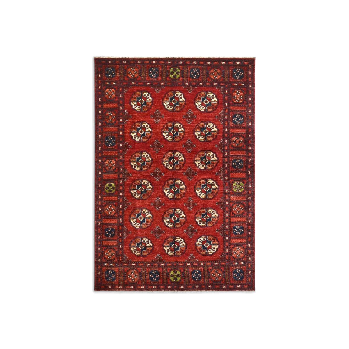 Gooch Oriental Ersari Rug, L234 x W160 cm, Red