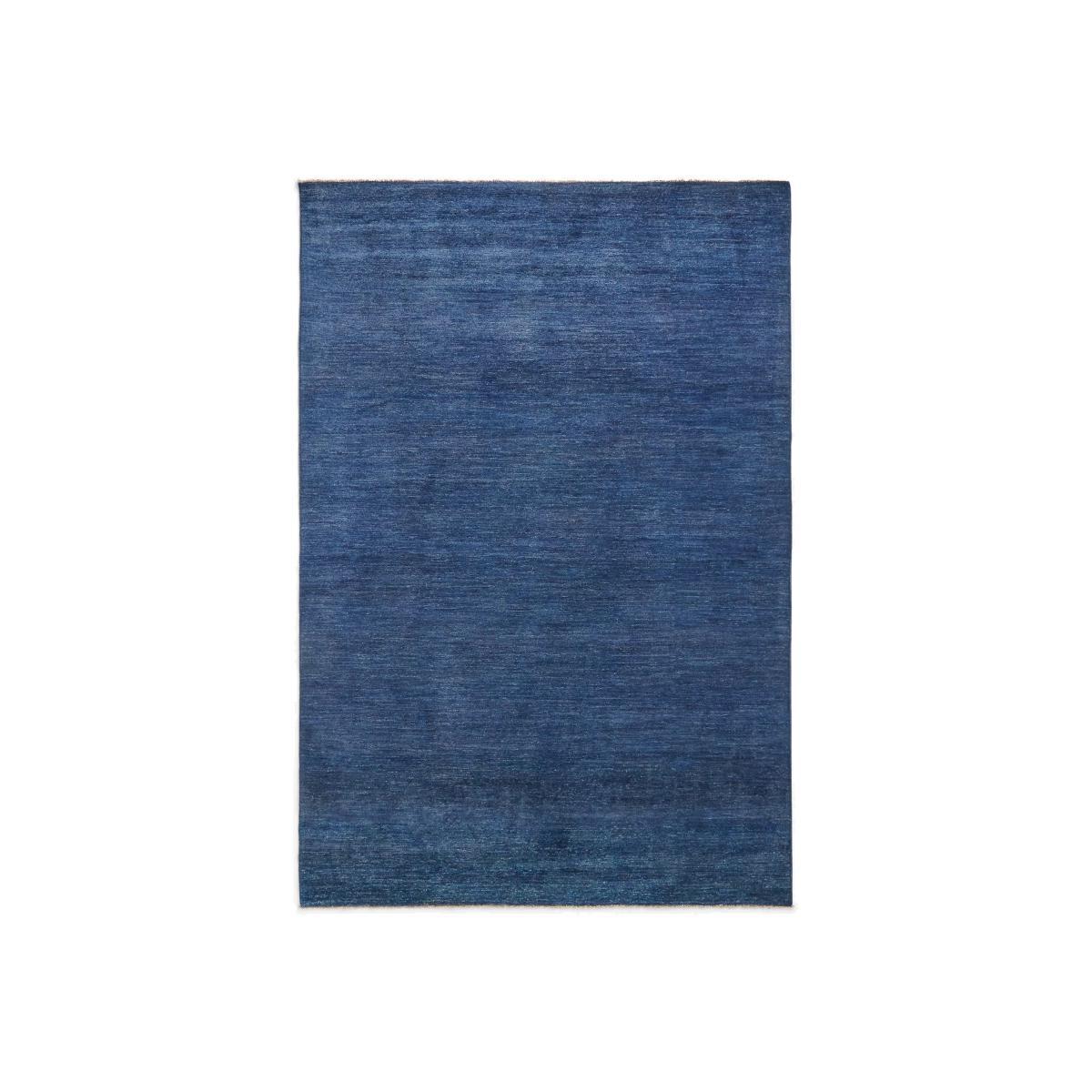 Gooch Luxury Hand Knotted Gabbeh Rug, Navy – image 1