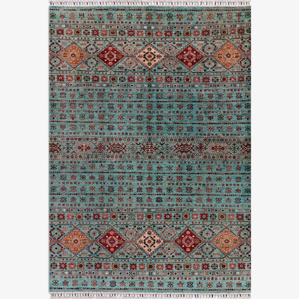 Gooch Oriental Khurjeen Rug, L247 x W177 cm, Blue – image 1