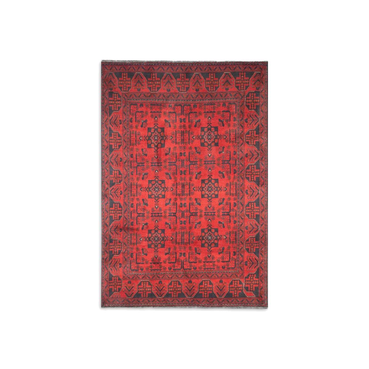 Gooch Oriental Kazak Rug, L192 x W130 cm, Red