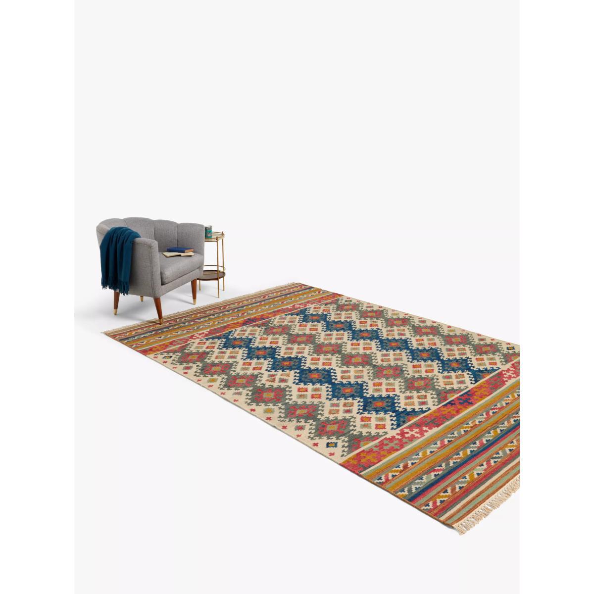 John Lewis & Partners Fusion Souk Kelim Rug, L300 x W200 cm – image 2