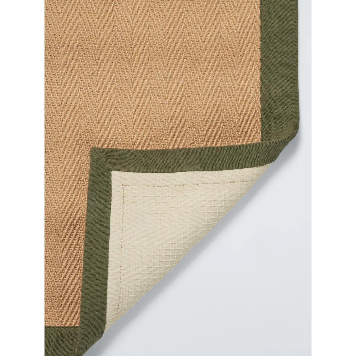 John Lewis ANYDAY Basics Herringbone Rug, Avocado – image 2