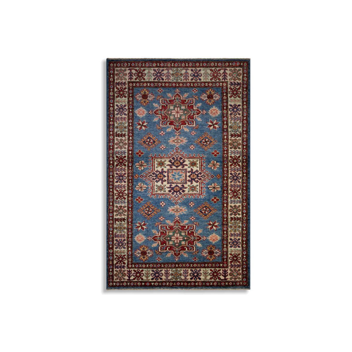 Gooch Oriental Supreme Kazak Rug, Blue, L143 x W89 cm – image 1
