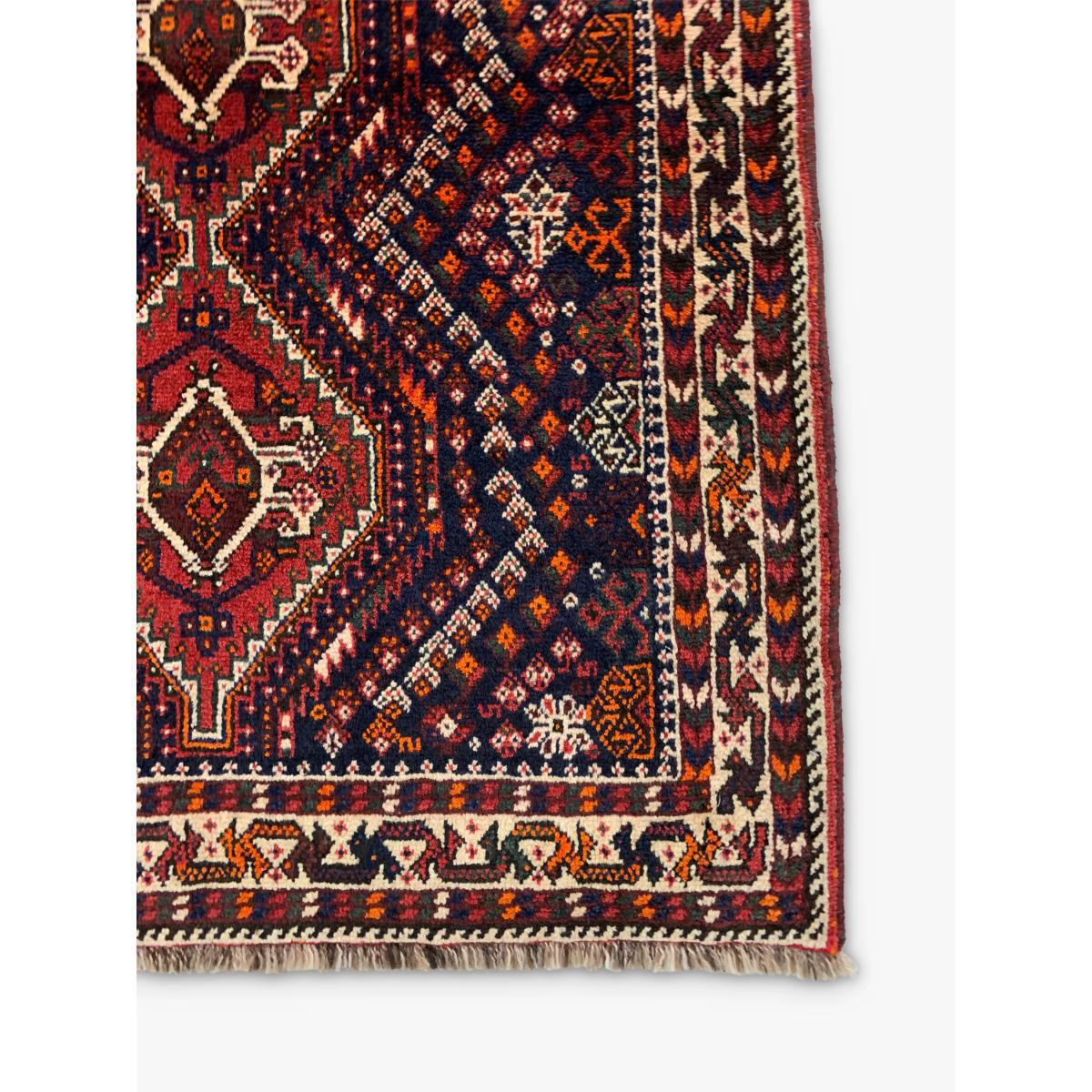 Gooch Oriental Quashgai Rug, Red/Multi, L156 x W110 cm – image 2