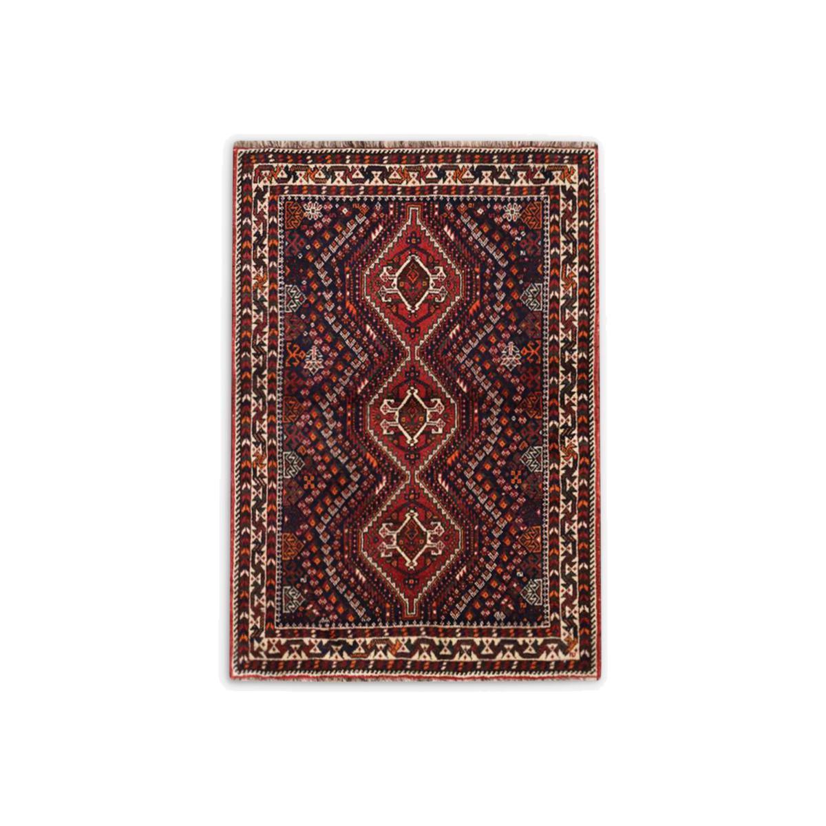 Gooch Oriental Quashgai Rug, Red/Multi, L156 x W110 cm – image 1