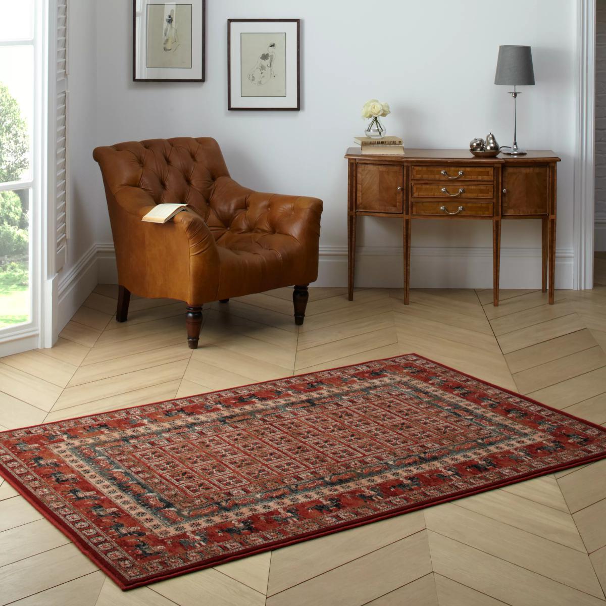 John Lewis & Partners Royal Heritage Pazyrk Rugs, Red – image 2
