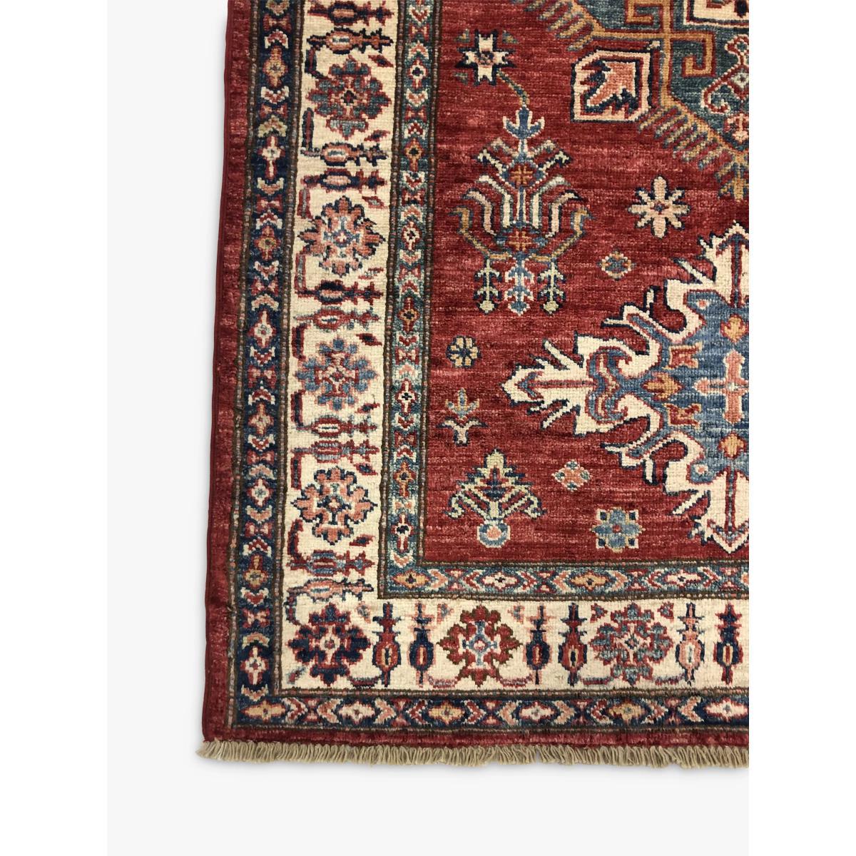 Gooch Oriental Kazak Supreme Rug, Red/Multi, L146 x W94 cm – image 2