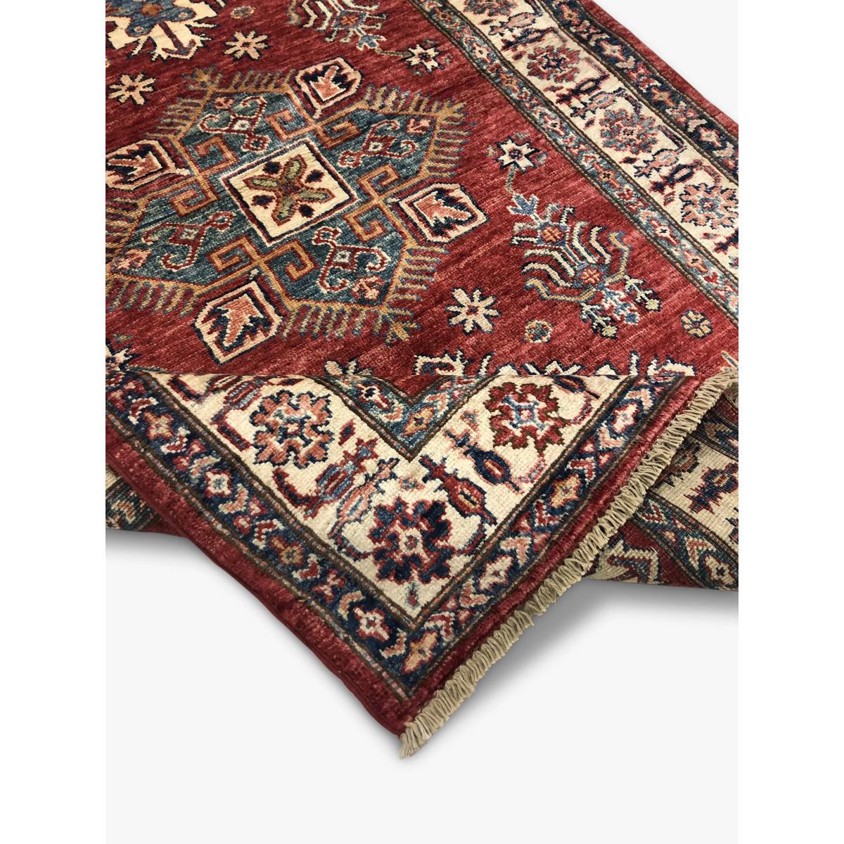 Gooch Oriental Kazak Supreme Rug, Red/Multi, L146 x W94 cm – image 3