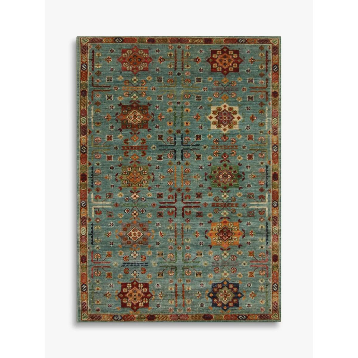 Gooch Oriental Sultani Rug, L152 x W103 cm, Light Blue – image 2