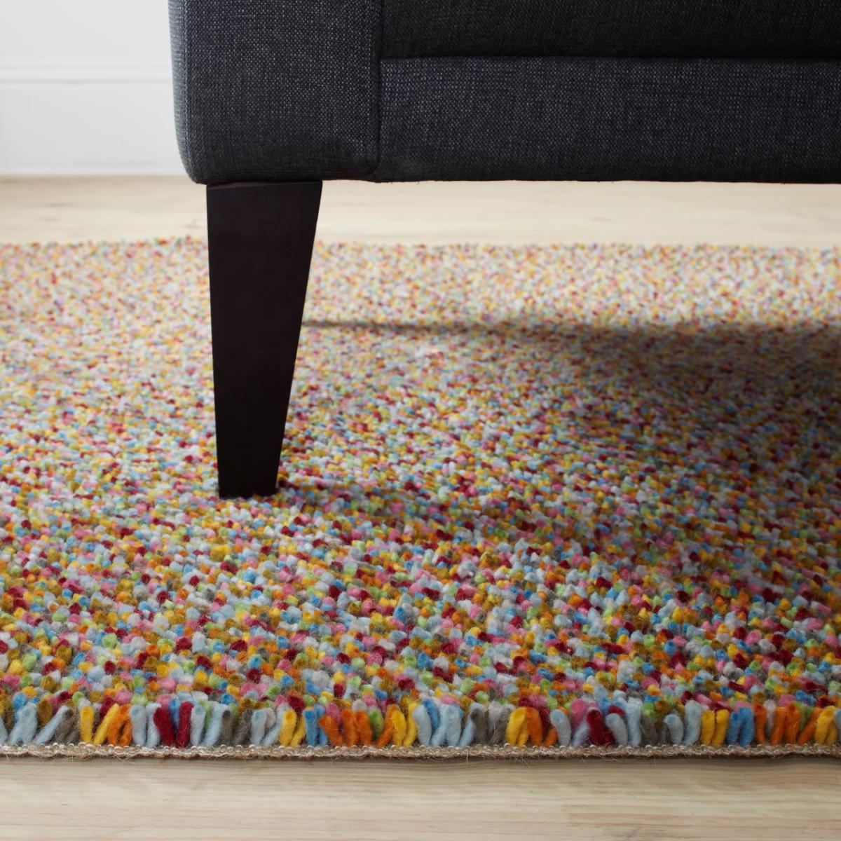 John Lewis & Partners Mini Beans Rug, Multi – image 3