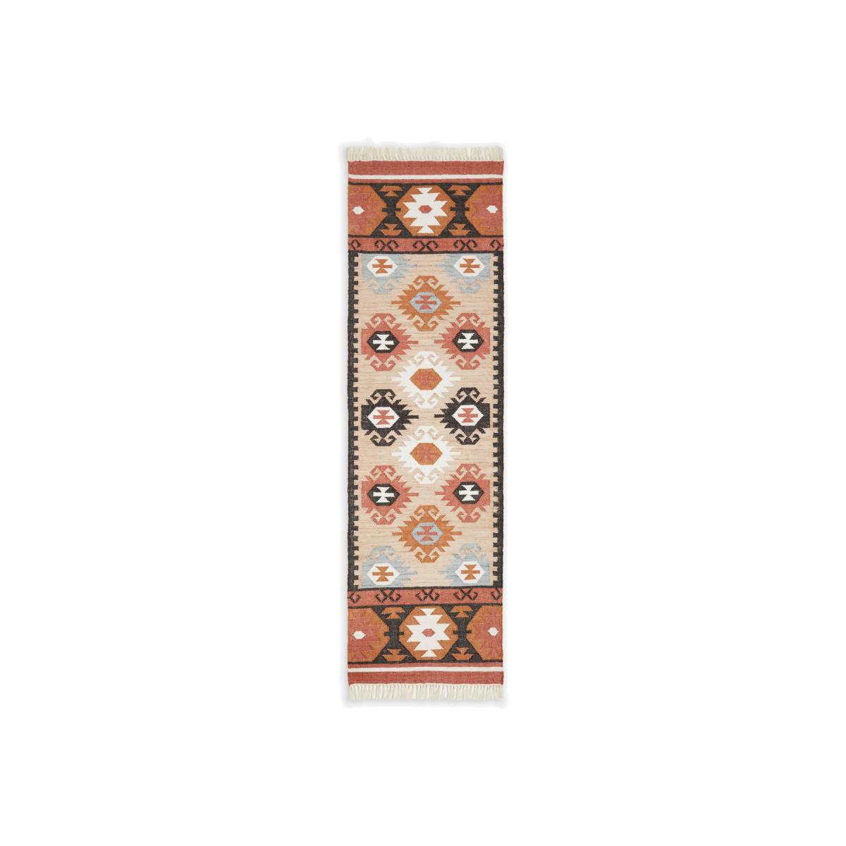 John Lewis & Partners Indoor & Outdoor Benito Kazak Runner, L240 x W70 cm – image 1