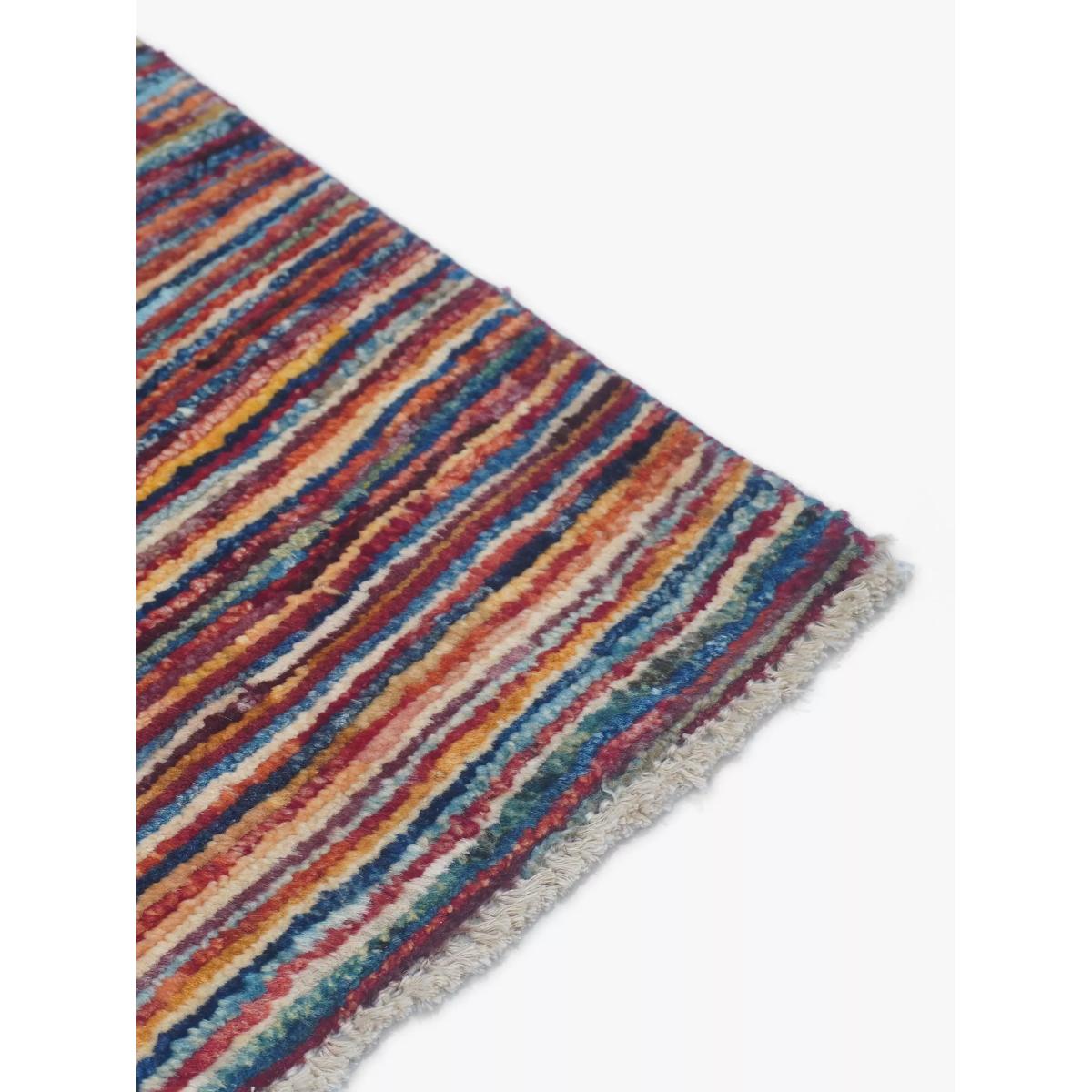 Gooch Oriental Stripe Gabbeh Rug, L136 x W99 cm, Multi – image 2