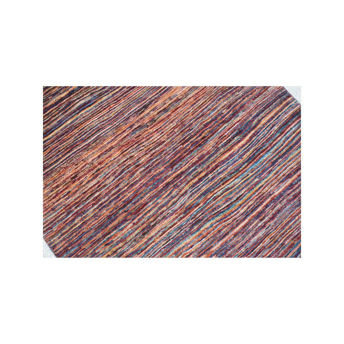 Gooch Oriental Stripe Gabbeh Rug, L136 x W99 cm, Multi – image 3