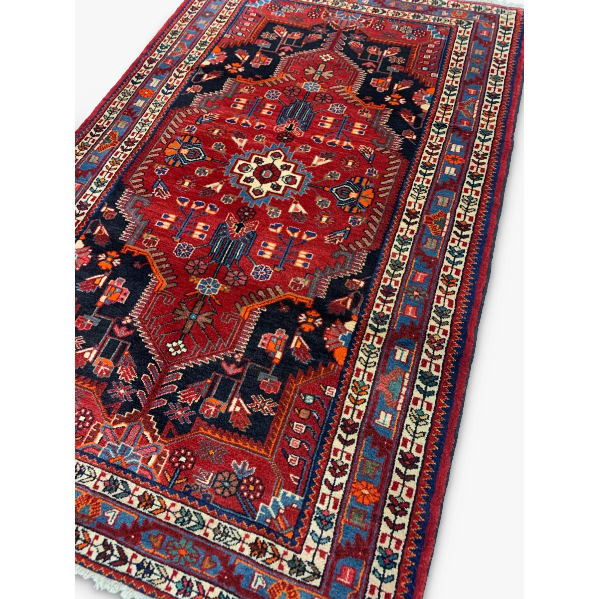 Gooch Oriental Hamadan Rug, Red, L223 x W140 cm – image 3